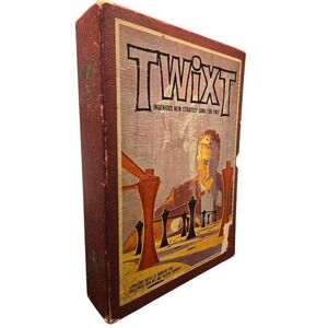 TWIXT Strategy Board Game Vintage 1962 Minnesota Mining‎ Manufacturing Complete